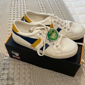 Gola White, Blue, and Yellow Athletic Shoes NO BOX no tags